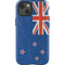 New Zealand Flag Distressed iPhone 14 Impact Case